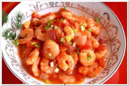 吃虾能吃瓜西红柿么,吃虾时能吃西红柿吗？