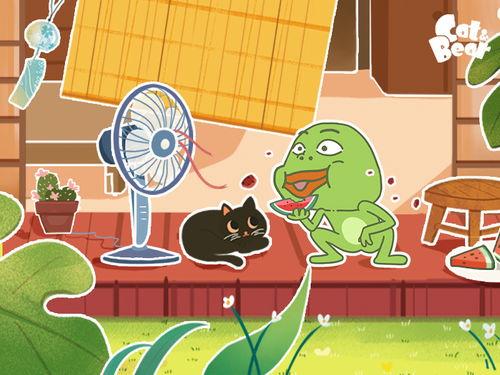 蛙服吃瓜,一场与瓜果的甜蜜邂逅